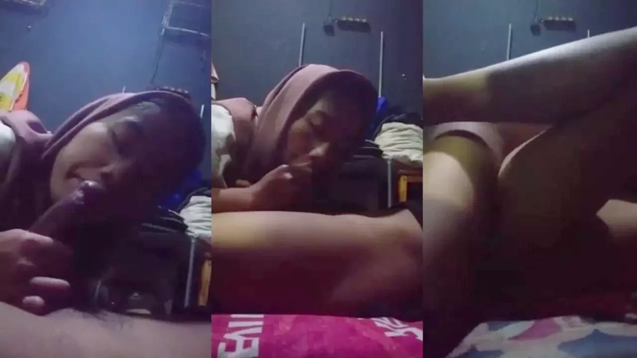 Bokep Indo Jilbab Ungu Binal Di Entot Setelah Nyepong Kontol...
